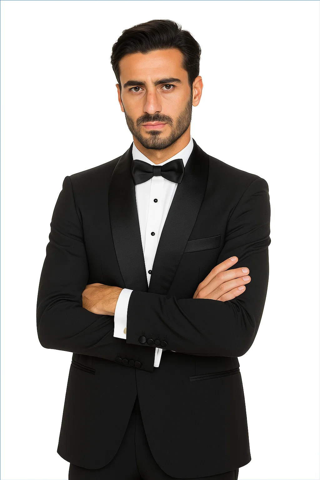 Black Single Button