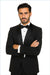 Black Single Button, Shawl Collar Tuxedo Jacket And Pants With Besom Pocket