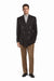Black Six Button Double Breasted Suits Blazer Jacket Coat