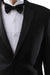 Caravelli Men's Slim Fit Black Tuxedo - Single Breasted, Two Button