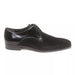 Mezlan Men Black Tuxedo loafer Center Gore Lace Slip On