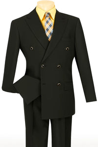 Men'S Double Breasted Suits Jacket Black Vinci Men'S Best Cheap Priced Blazer Sport Coat Jacket - Image 2