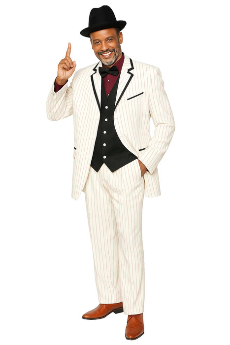 Black & White Trim Pimp Tuxedo 