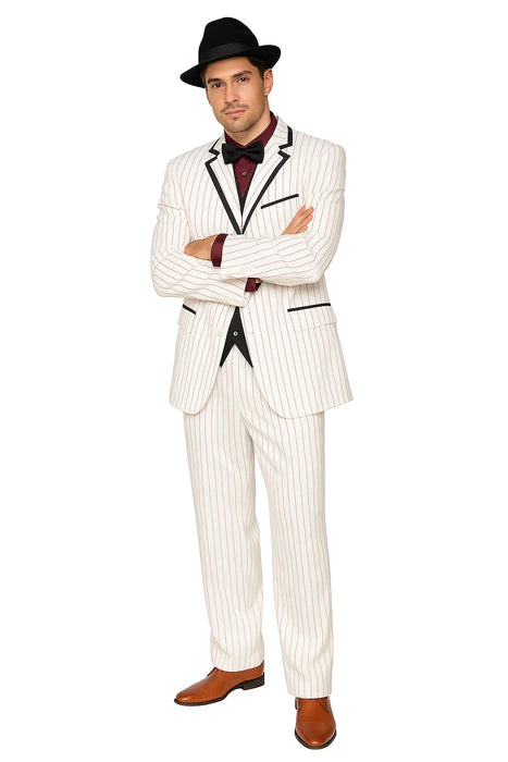 Black & White Trim Pimp Tuxedo 