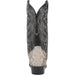 Dan Post Men’s Manning Black and Natural Python 13” Round Toe Leather Boot