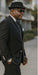 Black and White Trim Lapel Tuxedo Suit