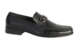 Mens Black Genuine Caiman Belly And Lizard Slip On By Los Altos