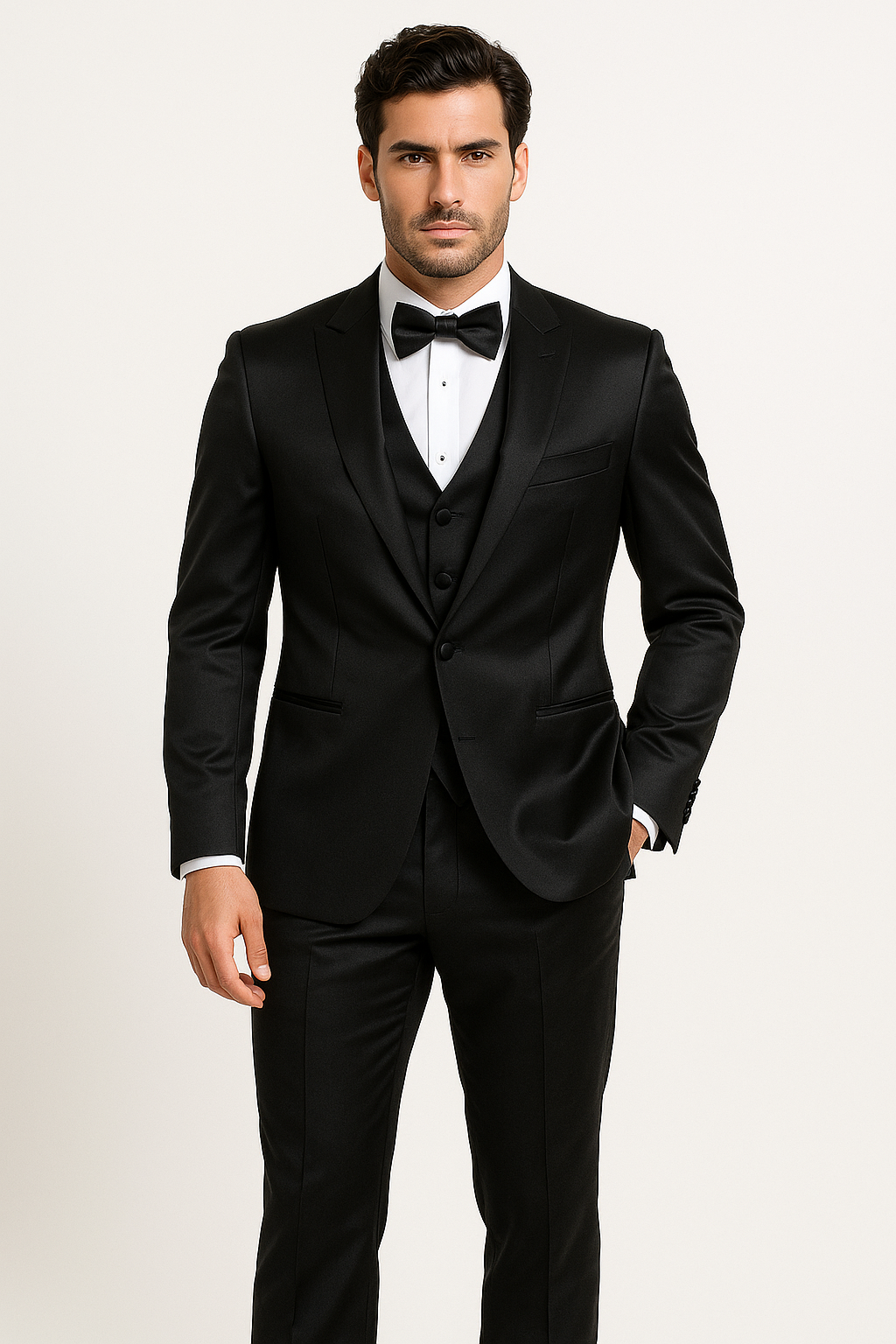Black-4pc-prom-wedding-tux - Image 7