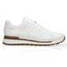 Belvedere Blake Calf & Ostrich Leg Sneaker – White