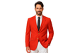 Men's Suit Blazer Cheap Priced Designer Fashion Dress Casual Blazer On Sale Blazer Red