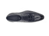 Carrucci Blucher Style Alligator Embossed Oxford