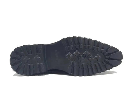 Carrucci Alligator Embossed Oxford Blucher - Luxury Dress Shoe
