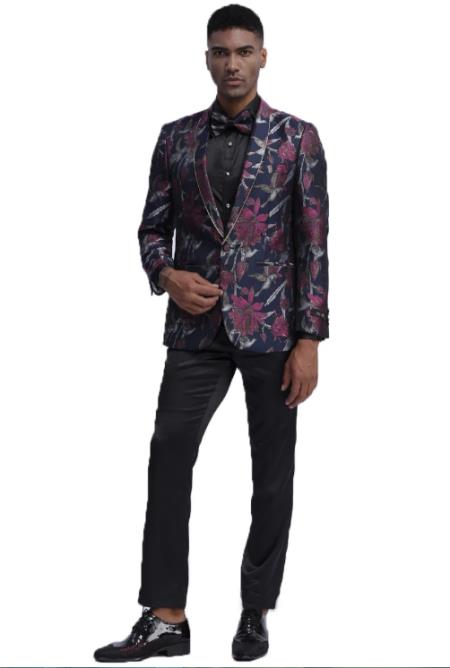Blue and Pink Tuxedo for Every Occasion
