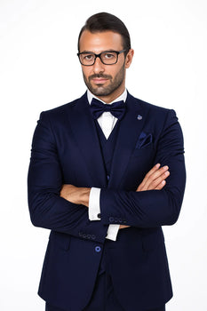  Blue 3-Piece Suit 