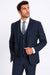 Teal Indigo  Bright Blue Cobalt Blue and Pinstripe Suit