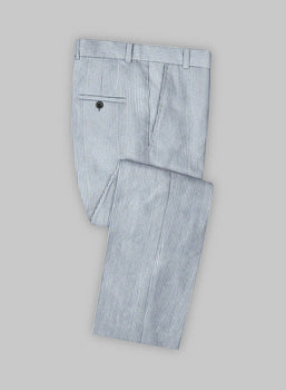 Blue Seersucker Suit