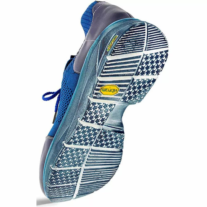 Mens Exotic Sneakers - Alligator Sneakers By Brand in Color Blue - Image 5