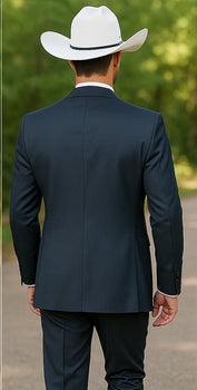 Blue Wedding Suit - Mens Suit - Image 3