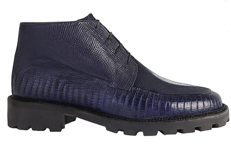 Los Altos Blue Stingray Lizard Chukka Boot ZA2061210