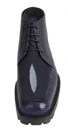 Los Altos Blue Stingray Lizard Chukka Boot ZA2061210