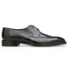 Belvedere Bolero Ostrich Moc Toe Dress Shoe – Black