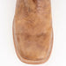 Ferinni Boot - Mens Dress Cowboy Boot  - Ferrini Men's Maddox Leather Boots Handcrafted - Antique Saddle in Antique Saddle