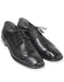 Men's Los Altos Boots Black Genuine Lizard And Caiman Oxford