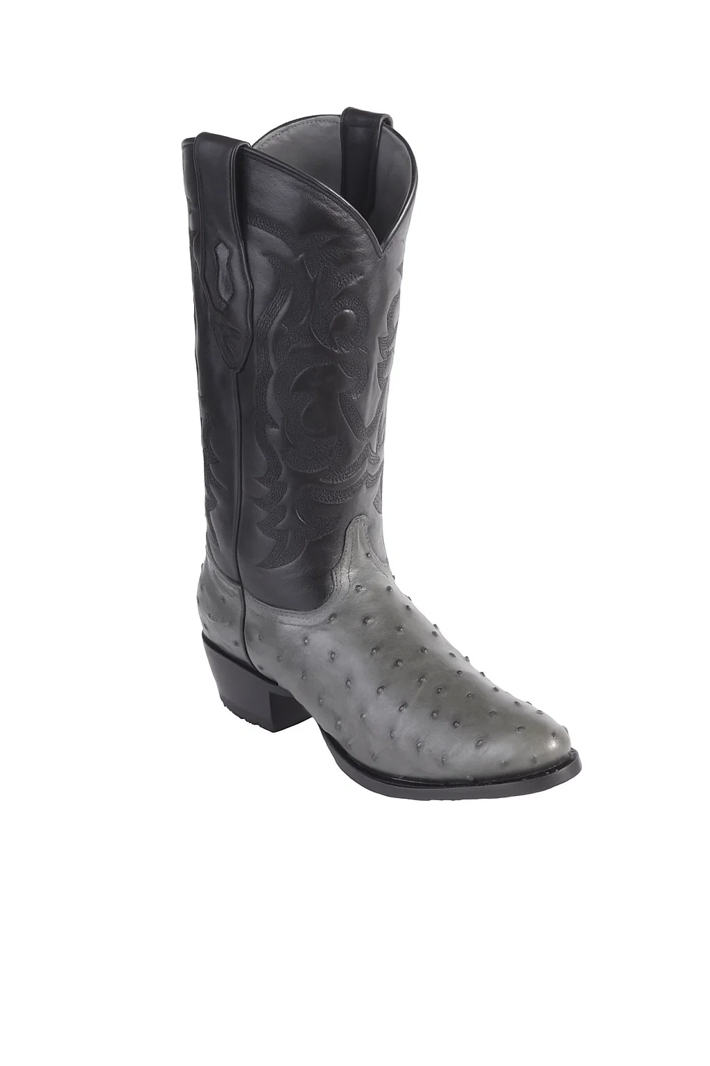 Botas de Avestruz Original Punta Redonda LAB-6503 - Image 6