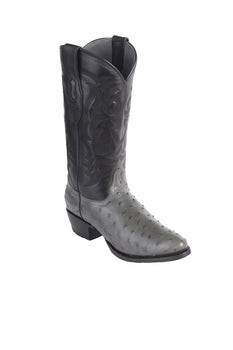 Botas de Avestruz Original Punta Redonda LAB-6503 - Image 6
