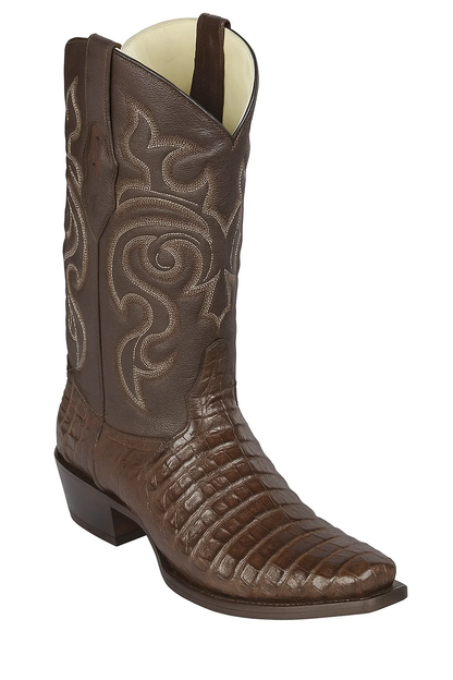 Botas de Cocodrilo Caiman Panza Punta Recortada LAB-948207