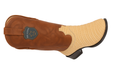 Los Altos Boots Honey Caiman Belly Cognac Cowboy Boots J-Toe