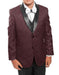 Kids ~ Children ~ Boys ~ Toddler Suit Burgundy ~ Wine ~ Maroon Kids Sizes Color/Black Tuxedo Vested Suit Perfect For Toddler Wedding Attire Outfits