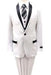 Boys Shawl Collar Tuxedo Kids Sizes 3 Piece Two Tone White with Black Gorgeous Stunning Suit Perfect for toddlers Suit wedding attire outfit