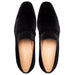 Men's Prima Braided Velvet Black Slip-On By Mezlan Made In Spain Brand