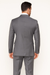 Mantoni Suit - Signature Menswear Wool Fabric SuitsOutlet - Brand Men's Slim-fit Grey patterned 2-button Suit - High End Suits - High Quality Suits