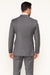 Tiglio Suit - Signature Menswear Wool Fabric SuitsOutlet - Brand Men's Light Grey 2-button Suit - High End Suits - High Quality Suits