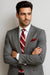 Tiglio Suit - Signature Menswear Wool Fabric SuitsOutlet - Brand Men's Light Grey 2-button Suit - High End Suits - High Quality Suits