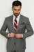 Tiglio Suit - Signature Menswear Wool Fabric SuitsOutlet - Brand Men's Light Grey 2-button Suit - High End Suits - High Quality Suits