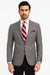 Tiglio Suit - Signature Menswear Wool Fabric SuitsOutlet - Brand Men's Light Grey 2-button Suit - High End Suits - High Quality Suits