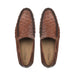 Brandy Genuine Ostrich Dress Moccasin By Mezlan Made In Spain Brand