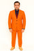 SKU#JA57926 Bright Orange Suit With Pants - Light Orange Suit