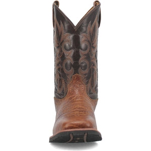 Laredo Broken Bow Rust Broad Square Toe Boots for Men