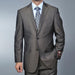 Men's Brown Teakweave 2-button Texture ~ Patterned Fabric Flat Front Pants Cheap Priced Business Suits Clearance Sale