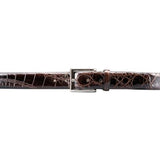 Chocolate World Best Alligator ~ Gator Skin Belt