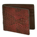 Men's Genuine Exotic Animal Skin Wallet ~ billetera ~ CARTERAS Brown / Cafe Genuine Gator Card Holder Wallet