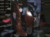 Wild West Brown Genuine Crocodile ~ World Best Alligator ~ Gator Skin Western Cowboy Dress Cowboy Boot For Sale Online (EE)