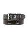Men's Mezlan Belts Brand Genuine Crocodile Brown Cinturon De Cocodrilo