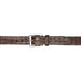 Chocolate Brown Hornback Belt