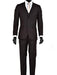Men's Slim Fit 2 Button  Vested Suit Brown