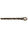 Beige Brown / Beige Cafe All-Over Genuine Stingray Tiger Pattern Design Finish Belt